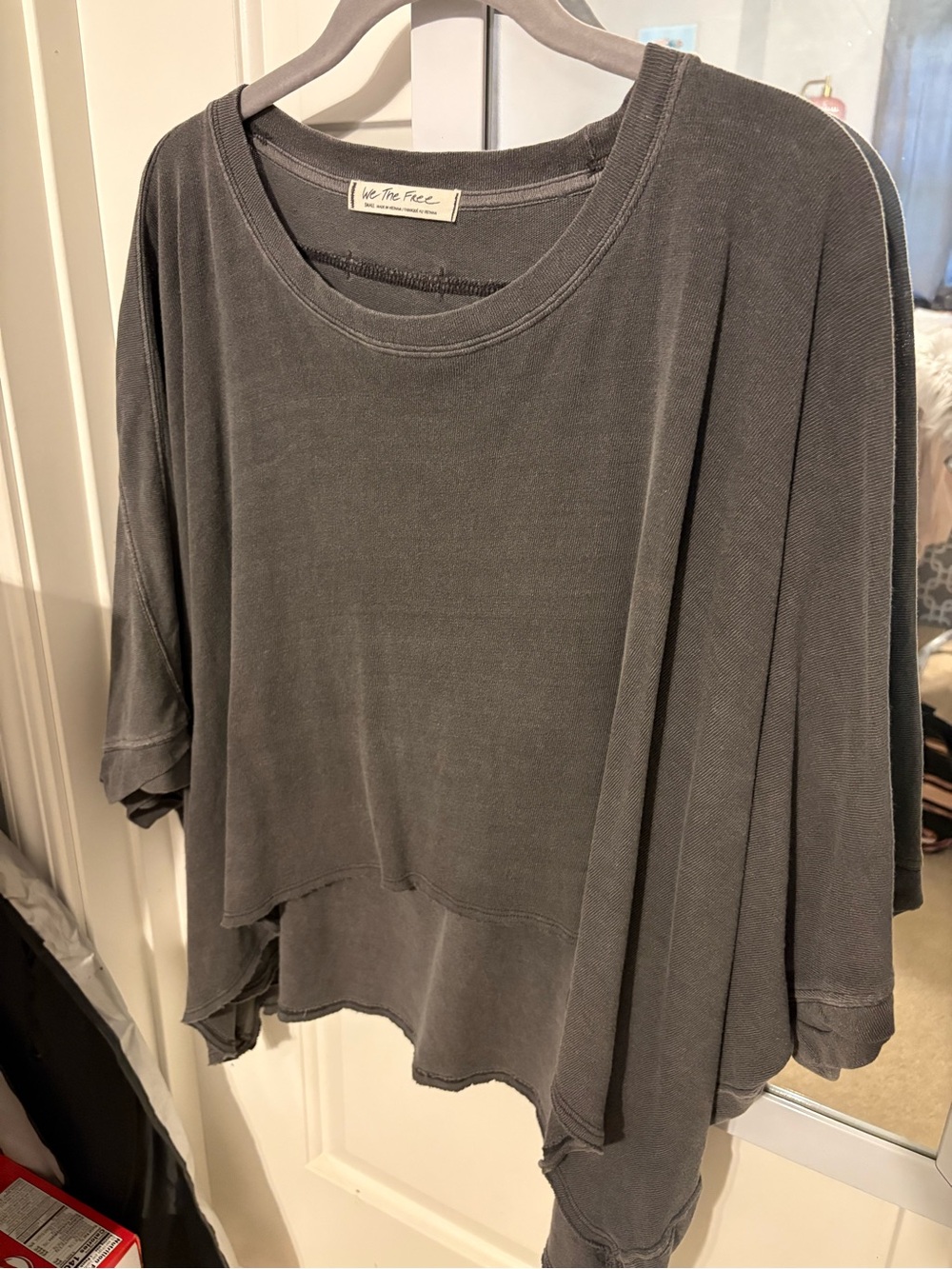 Free People We the Free Oversized Short Sleeve Tee